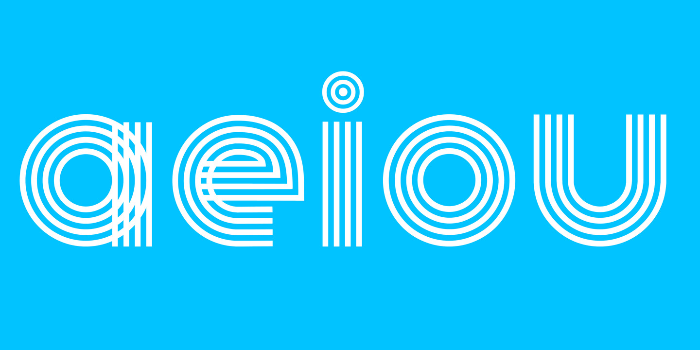 Пример шрифта Olio Bold